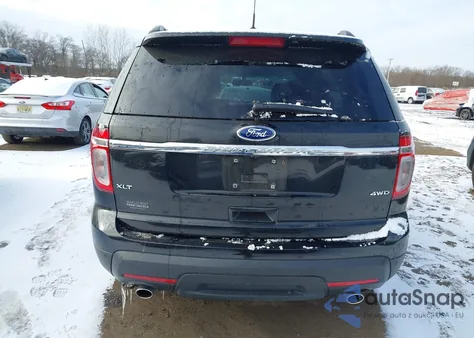 2015 Ford Explorer Xlt из США, поврежденный, VIN 1FM5K8D80FGA60550